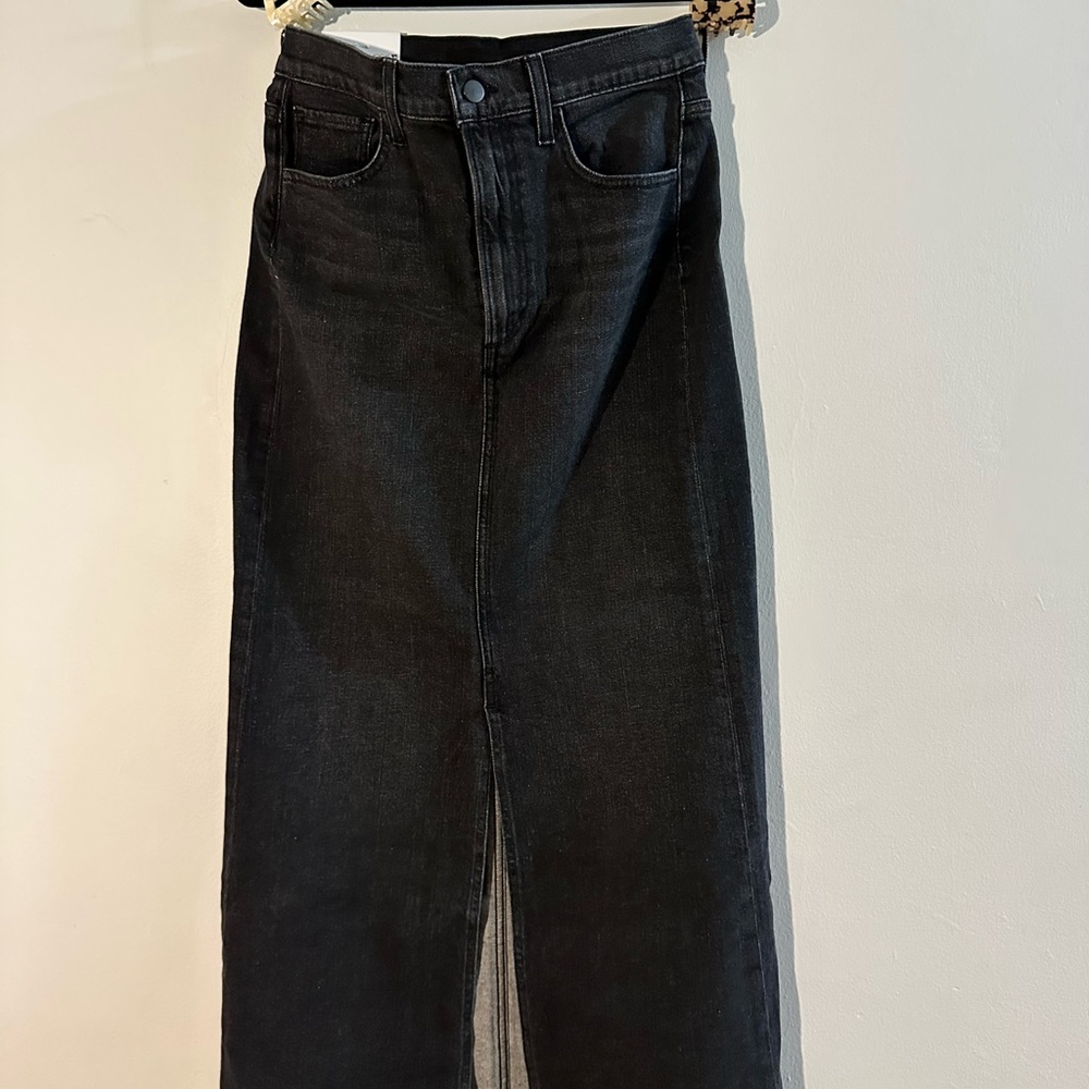 Joe's Jeans Black Maxi Skirt Flowing Silhouette